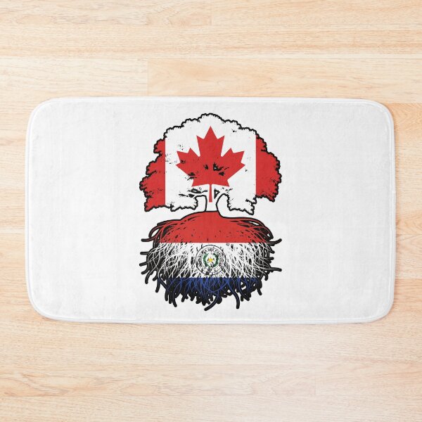 Item preview, Paraguay Paraguayan Canadian Canada Tree Roots Flag designed and sold by FlagX.