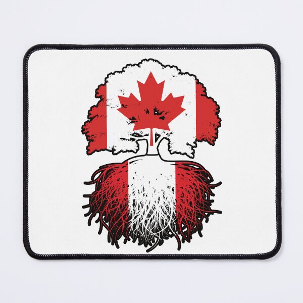 Item preview, Peru Peruvian Canadian Canada Tree Roots Flag designed and sold by FlagX.