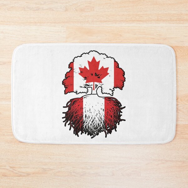 Item preview, Peru Peruvian Canadian Canada Tree Roots Flag designed and sold by FlagX.