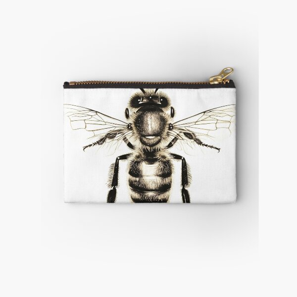 Item preview, Black and white wasp pencil drawing designed and sold by Pencil-Art.