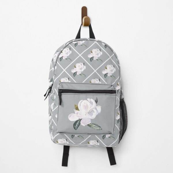 Item preview, Magnolia Painting Diagonal on Grey b1b5b7 designed and sold by Art in My Loft.