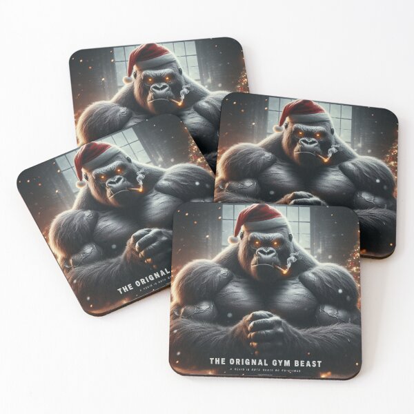 Item preview, Silbervack Gorrila Christmas Gym Beast designed and sold by neildoch.