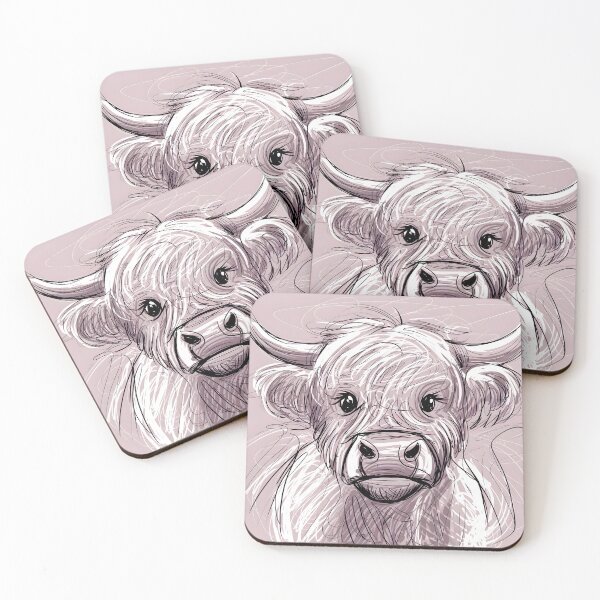 Item preview, Cute Highland Cow designed and sold by Georgiale.