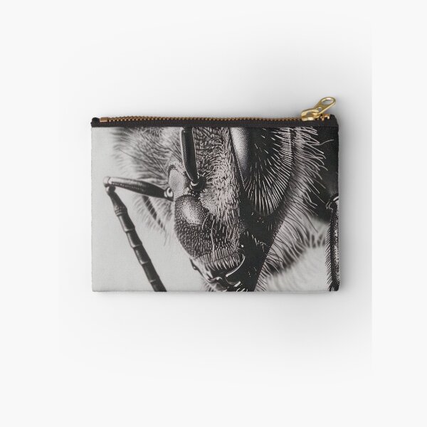 Item preview, Black and white wasp pencil drawing designed and sold by Pencil-Art.