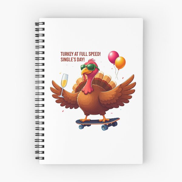 Item preview, Turkey at full speed! Single's Day! designed and sold by maritas22.