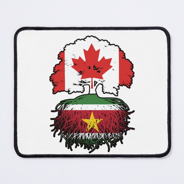 Item preview, Suriname Surinamese Canadian Canada Tree Roots Flag designed and sold by FlagX.