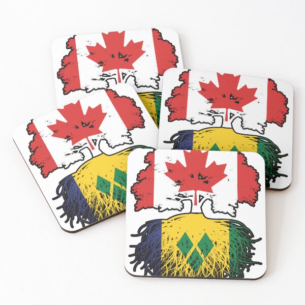 Item preview, Saint Vincent Vincentian Canadian Canada Tree Roots Flag designed and sold by FlagX.