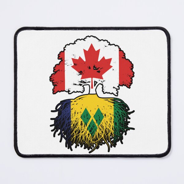Item preview, Saint Vincent Vincentian Canadian Canada Tree Roots Flag designed and sold by FlagX.