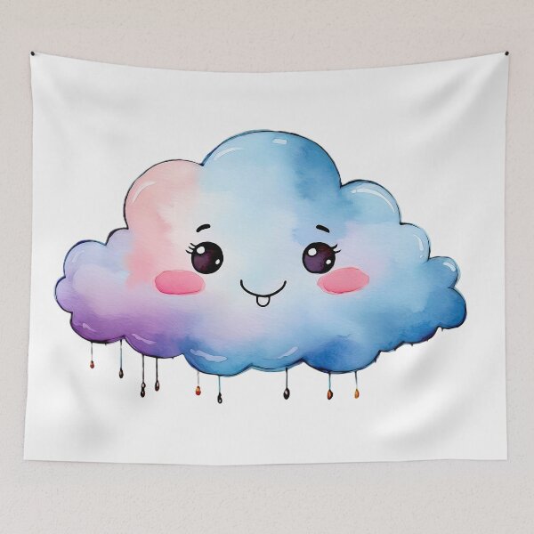 Item preview, Whimsical Cloud Cuteness designed and sold by CharlieMakes.