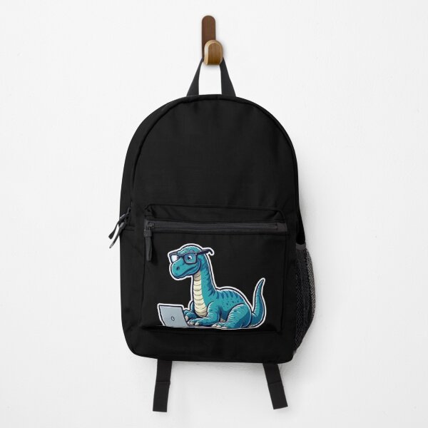 Item preview, Brachiosaurus on a Laptop designed and sold by vaxiek.