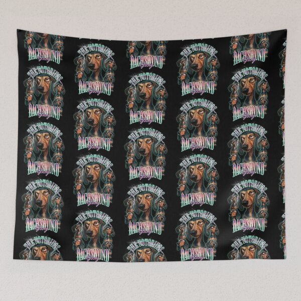Item preview, The Notorious Dachshund Gang – A T-shirt for fans of the cheeky four-legged friends designed and sold by BaKaT-s.