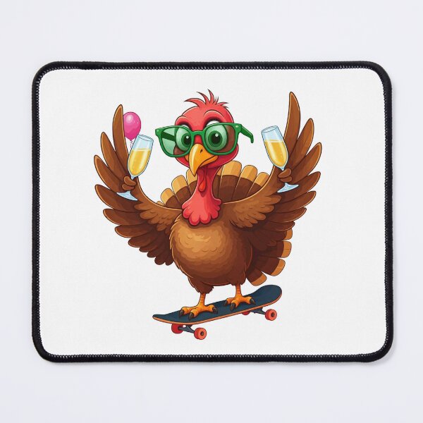 Item preview, Turkey Skateboard Adventure – Fun and Festivity! designed and sold by maritas22.