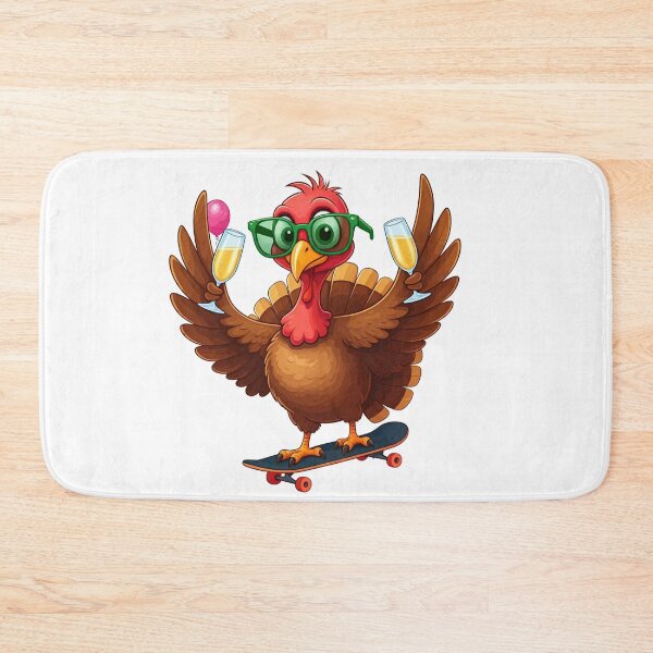 Item preview, Turkey Skateboard Adventure – Fun and Festivity! designed and sold by maritas22.