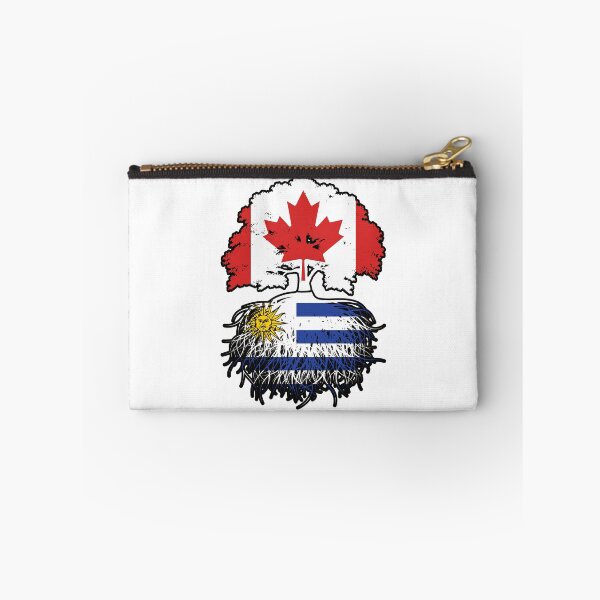 Item preview, Uruguay Uruguayan Canadian Canada Tree Roots Flag designed and sold by FlagX.
