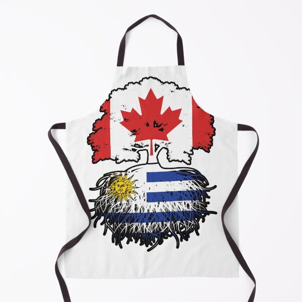 Item preview, Uruguay Uruguayan Canadian Canada Tree Roots Flag designed and sold by FlagX.