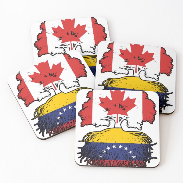 Item preview, Venezuela Venezuelan Canadian Canada Tree Roots Flag designed and sold by FlagX.