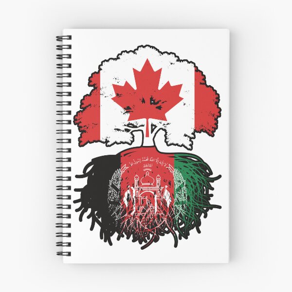 Item preview, Afghanistan Afghan Canadian Canada Tree Roots Flag designed and sold by FlagX.