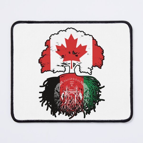 Item preview, Afghanistan Afghan Canadian Canada Tree Roots Flag designed and sold by FlagX.