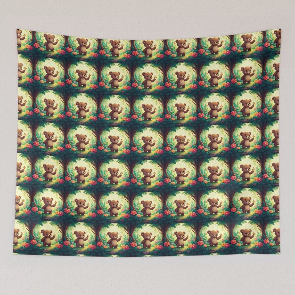 Item preview,  Playful Bear designed and sold by AICreativeArts.