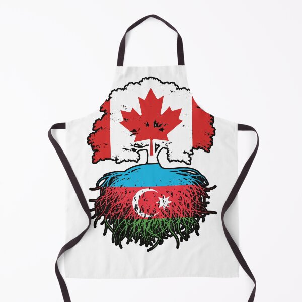 Item preview, Azerbaijan Azerbaijani Canadian Canada Tree Roots Flag designed and sold by FlagX.