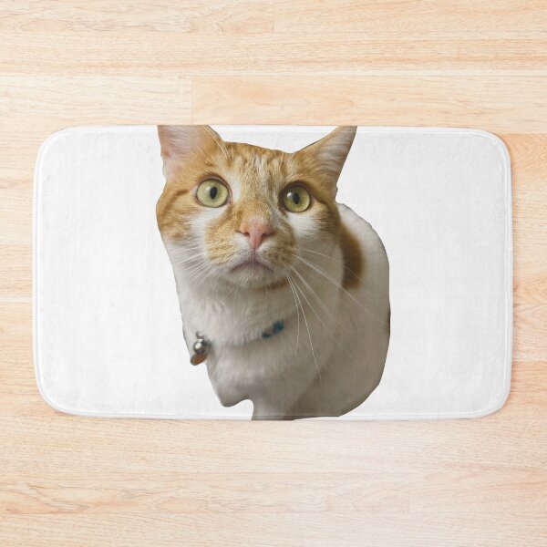 Item preview, Orange Cat Staring at You Cat Called Pumpkin  designed and sold by PumpkinsMomb.