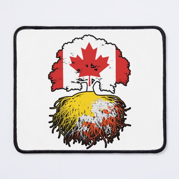 Item preview, Bhutan Bhutanese Canadian Canada Tree Roots Flag designed and sold by FlagX.