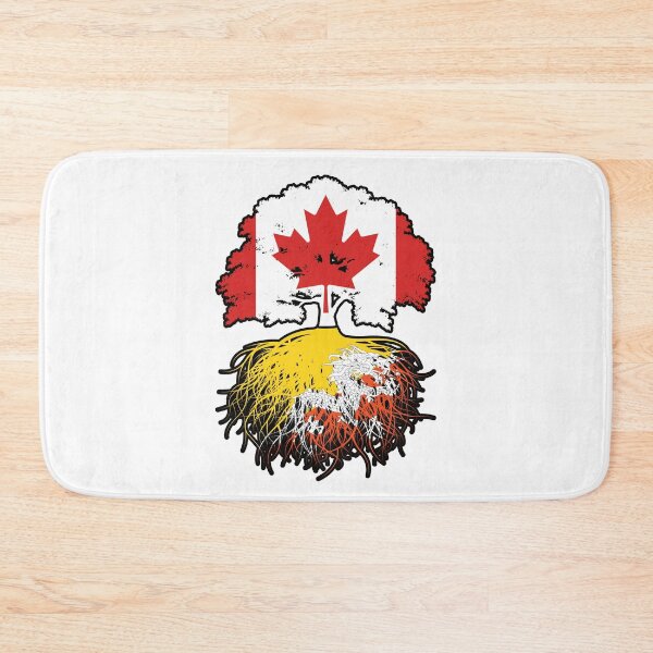 Item preview, Bhutan Bhutanese Canadian Canada Tree Roots Flag designed and sold by FlagX.