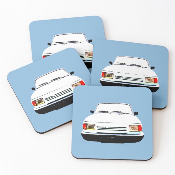 Item preview, Wartburg 1.3 1990s German classic car bold white designed and sold by soitwouldseem.