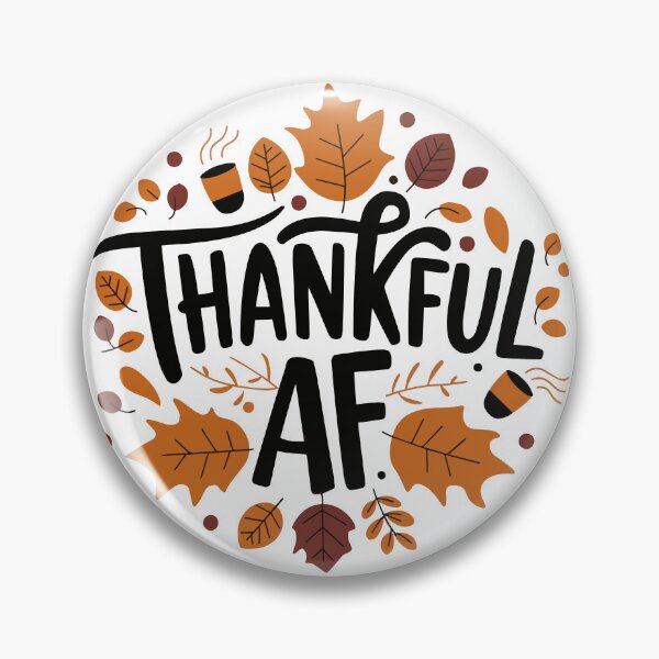 Artikelvorschau, Dankbare AF Blätter Herbst Thanksgiving November entworfen und verkauft von AmandaGmadeit.