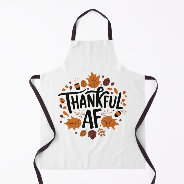 Item preview, Thankful AF Leaves Autumn Thanksgiving November designed and sold by AmandaGmadeit.