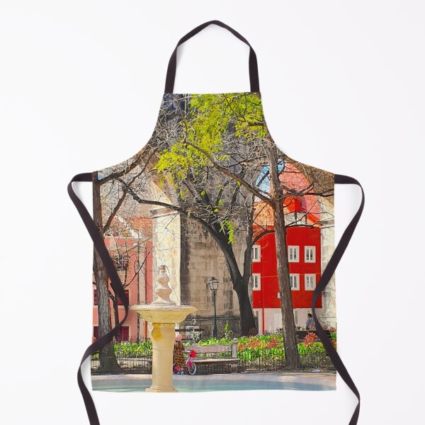 Item preview, Jardim das Amoreiras and the Aqueduto. Lisboa. Portugal designed and sold by Tereza Pilar Art.