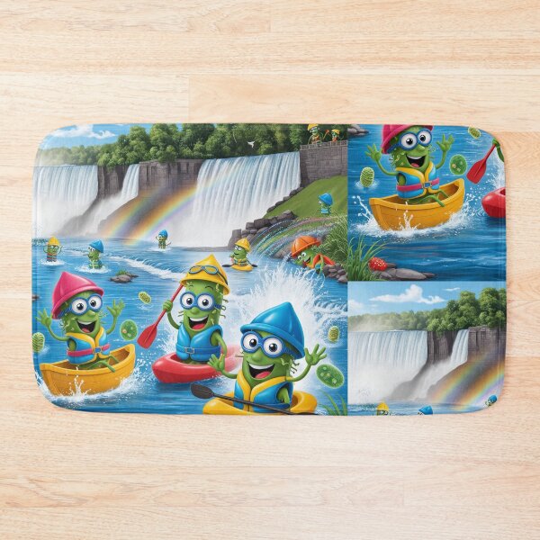 Item preview, Microbes' Water Adventure at Niagara Falls designed and sold by AdoraSticks.