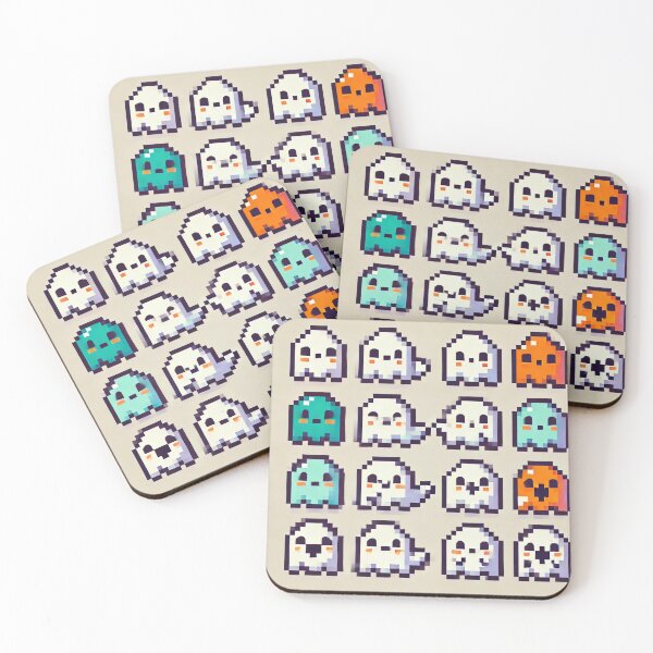 Item preview, Pixel Ghosts Collection: Cute 8-Bit Halloween Characters  designed and sold by fc2c.