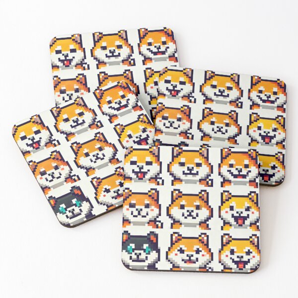 Item preview, Pixel Shiba Inu Collection: Retro 8-Bit Crypto Mascot Art　2 designed and sold by fc2c.