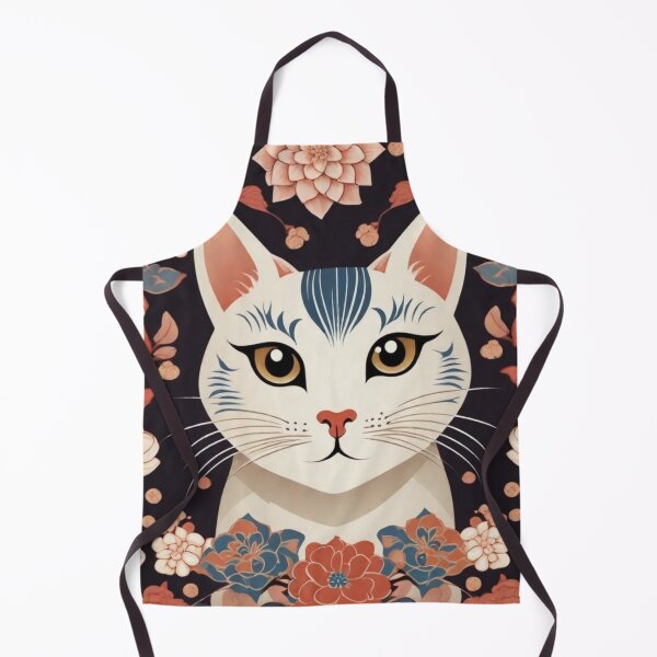 Item preview, Cat in the flower garden designed and sold by fc2c.