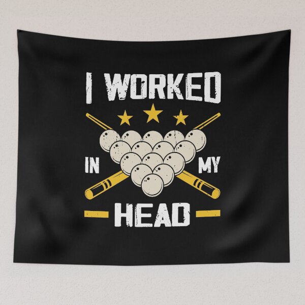 Item preview, Pool Player - Billiard 8-Ball It Worked in my Head designed and sold by Rahjihan.