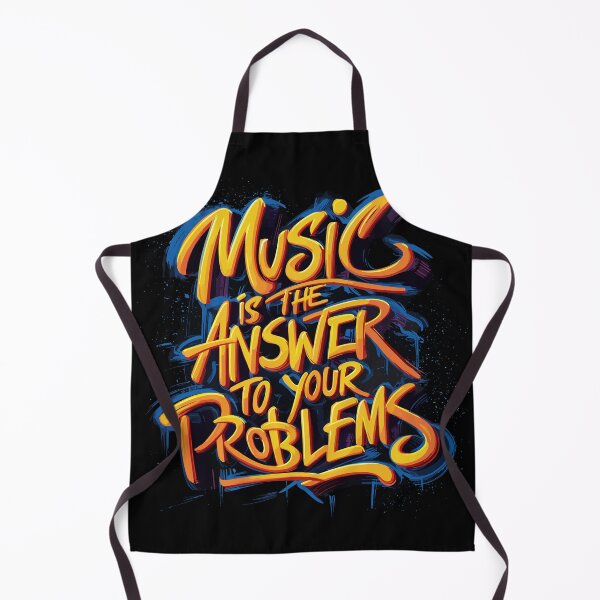 Item preview, Music is The Answer To Your Problems | Graffiti urban art designed and sold by paulo silveira.