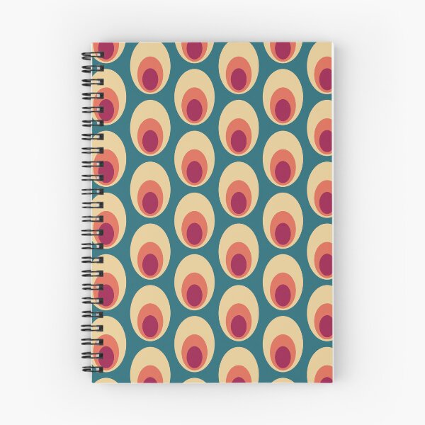 Item preview, Mid Century Modern Geometric Oval Pattern designed and sold by tonymagnerart.