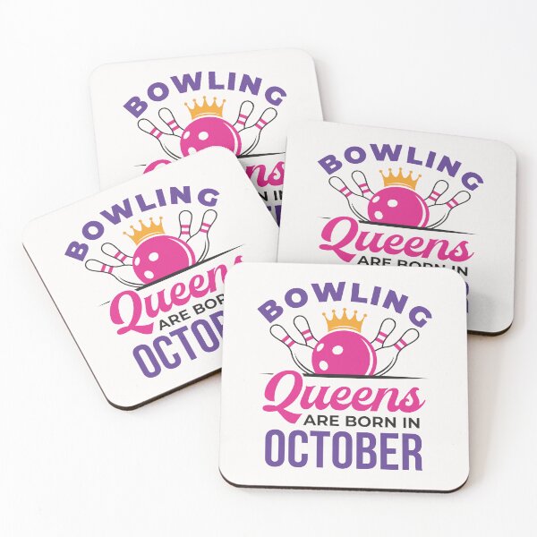 Item preview, Bowling Birthday Queens Born in October designed and sold by jaygo.