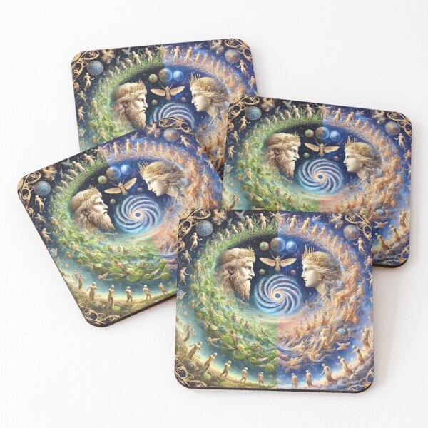 Item preview, Eternal Cascade: Divine Masculine & Feminine designed and sold by Meta2Physical.