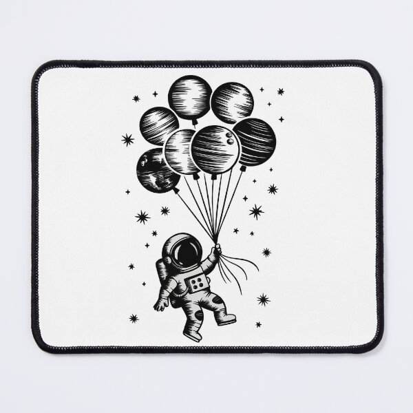 Item preview, Astronaut Balloon Flight designed and sold by Angry Swan Designs.