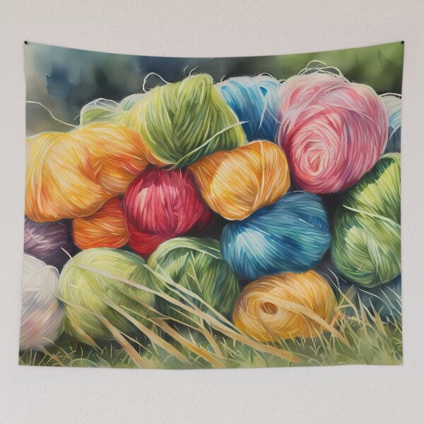 Item preview, Big Yarn Stash in Sunlight designed and sold by CalmnessbyChoice.