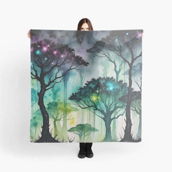 Item preview, Forest Of Familiar Fairies And Glowing Orbs designed and sold by taiche.