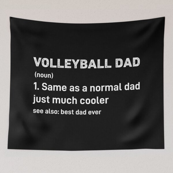 Item preview, Volleyball Dad Funny Definition designed and sold by WhistleCloset.