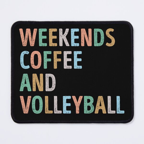 Item preview, Weekends Coffee and Volleyball Mom designed and sold by WhistleCloset.