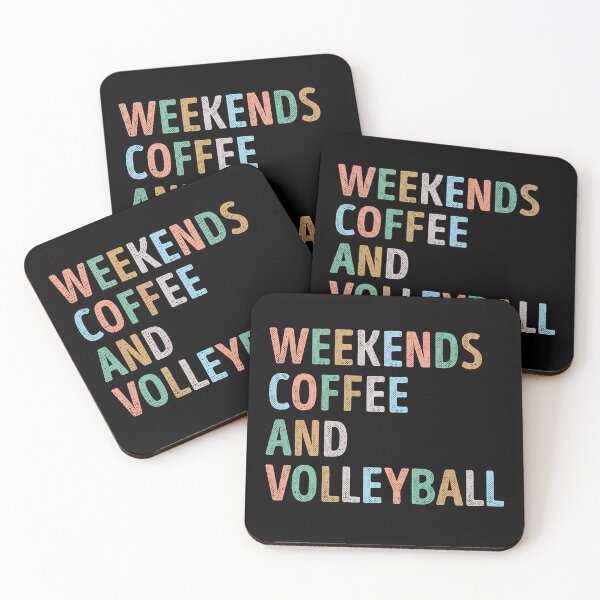 Item preview, Weekends Coffee and Volleyball Mom designed and sold by WhistleCloset.