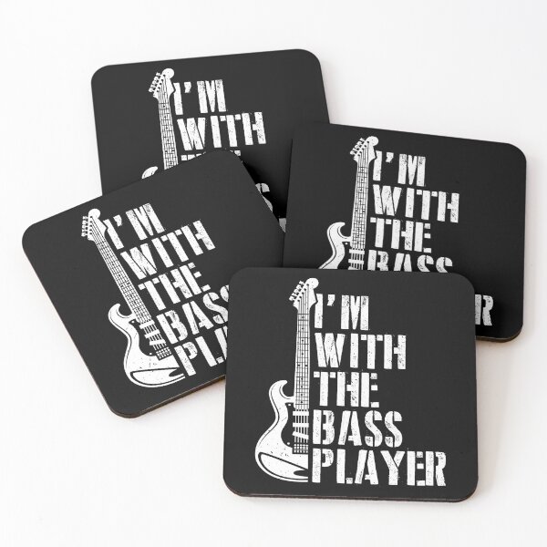 Item preview, I'm With The Bass Player Funny Guitar designed and sold by Rahjihan.