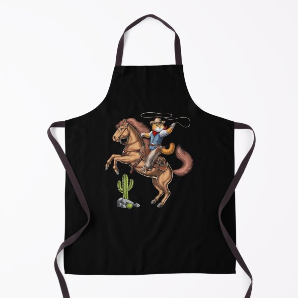 Item preview, Cat Cowboy Riding Rodeo Horse designed and sold by underheaven.