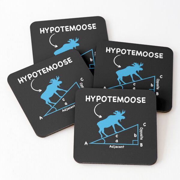Item preview, Funny Hypotemoose Math Moose and Math Lovers designed and sold by Rahjihan.