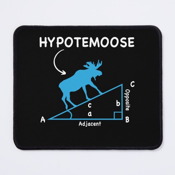 Item preview, Funny Hypotemoose Math Moose and Math Lovers designed and sold by Rahjihan.